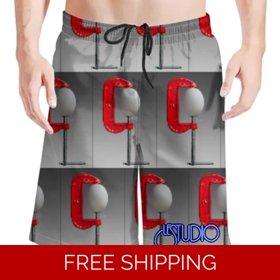 Le Studio Grace Under Pressure 2 Beach Shorts